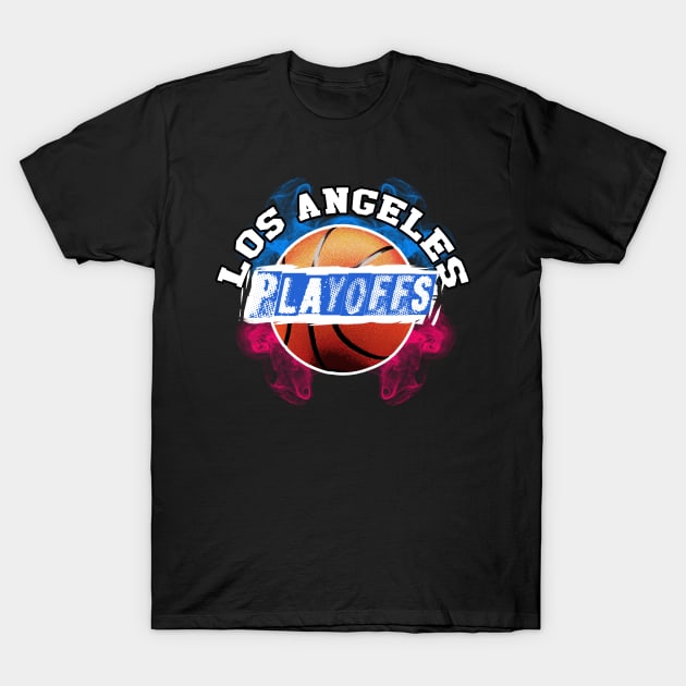 LOS ANGELES PLAYOFFS T-Shirt by Tee Trends